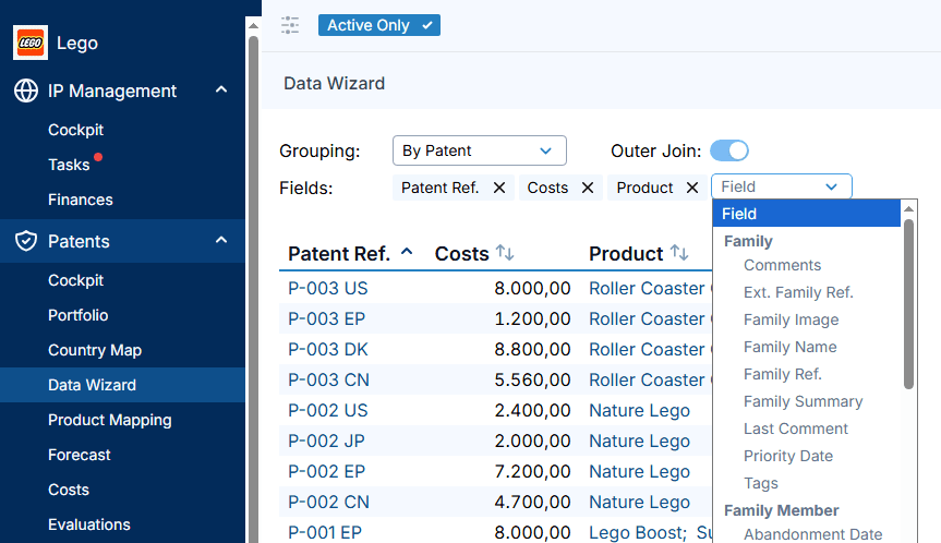 Custom reporting